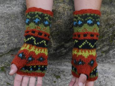 Woolen wristwarmers