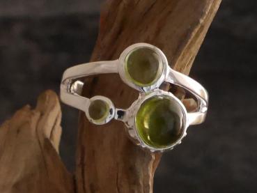 Silberring mit Peridot