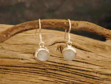 Earrings Silver  Moonstone