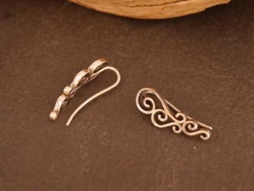 Silberohrringe Earcuffs