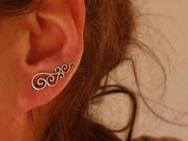 Silberohrringe Earcuffs