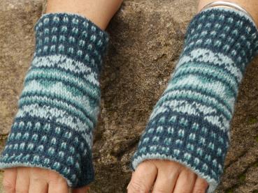 Woolen wristwarmers