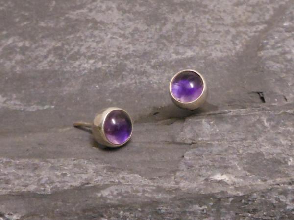 Earstudd Silver Amethyst