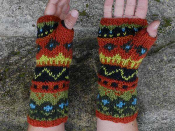 Woolen wristwarmers