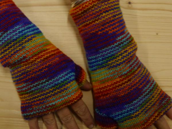 Woolen wristwarmers