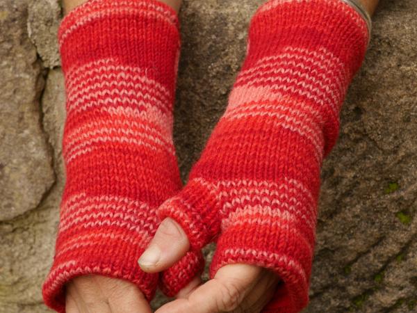 Woolen wristwarmers